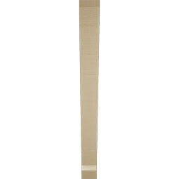 Ekena Millwork - BKTUR035X36X36TRA06RCPR - Timberthane Faux Wood Traditional Style Bracket, Slat Ends, 3 1/2"W x 36"D x 36"H, Primed Tan