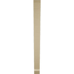 Ekena Millwork - BKTUR035X36X42TRA06RCPR - Timberthane Faux Wood Traditional Style Bracket, Slat Ends, 3 1/2"W x 36"D x 42"H, Primed Tan