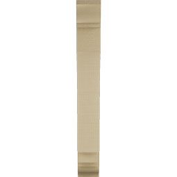Ekena Millwork - BKTUR035X16X28IMP01RCPR - Timberthane Faux Wood Imperial Style Bracket, Traditional Ends, 3 1/2"W x 16"D x 28"H, Primed Tan