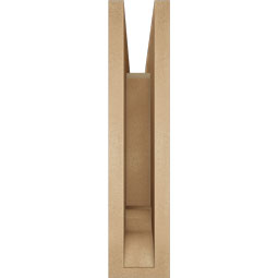 Ekena Millwork - BKTURIMP00 - Timberthane Rough Cedar Faux Wood Imperial Traditional Bracket