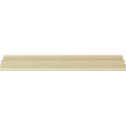 Ekena Millwork - MLD05X04X06HA - Endurathane Hampshire Crown Moulding, 4 1/2"H x 3 1/2"P x 5 3/4"F x 94 1/2"L, Factory Primed