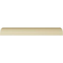 Ekena Millwork - MLD05X05X06BR - Endurathane Brightton Crown Moulding, 4 5/8"H x 4 5/8"P x 6 1/2"F x 94 1/2"L, Factory Primed
