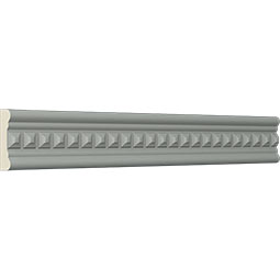 Ekena Millwork - MLD01X00SQ - Endurathane Sequential Panel Moulding, 1 3/8"H x 3/8"P x 94 1/2"L, Factory Primed