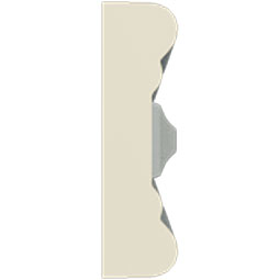 Ekena Millwork - MLD01X00SQ - Endurathane Sequential Panel Moulding, 1 3/8"H x 3/8"P x 94 1/2"L, Factory Primed