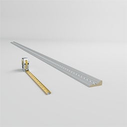 Ekena Millwork - MLD02X00BE - Endurathane Beaded Panel Moulding, 2 5/8"H x 7/8"P x 94 1/2"L, Factory Primed