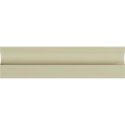 Ekena Millwork - MLD02X01BE - Endurathane Bead & Barrel Panel Moulding, 2 1/2"H x 1"P x 94 1/2"L, Factory Primed