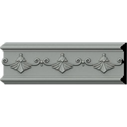 Ekena Millwork - MLD04X01SY - Endurathane Sydney Panel Moulding, 4"H x 5/8"P x 94 1/2"L, Factory Primed