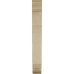 Ekena Millwork - BKTUR035X16X28LEC01RCPR - Timberthane Faux Wood Legacy Style Bracket, Traditional Ends, 3 1/2"W x 16"D x 28"H, Primed Tan
