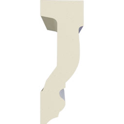 Ekena Millwork - PML03X01CL - Endurathane Classic Panel Moulding, 2 1/2"H x 7/8"P x 94 1/2"L, Factory Primed