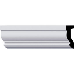 Ekena Millwork - PML03X01CL - Endurathane Classic Panel Moulding, 2 1/2"H x 7/8"P x 94 1/2"L, Factory Primed