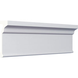Ekena Millwork - PML06X02PN-1 - Endurathane Panel Moulding, 6 1/8"H x 2"P x 94 1/2"L, Factory Primed