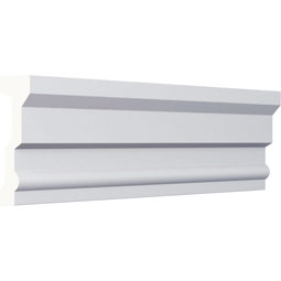 Ekena Millwork - PML06X02PN-3 - Endurathane Panel Moulding, 5 1/2"H x 2"P x 94 1/2"L, Factory Primed