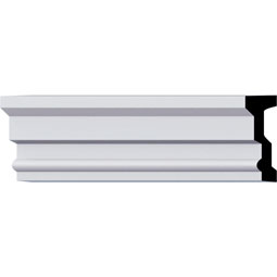 Ekena Millwork - PML06X02PN-3 - Endurathane Panel Moulding, 5 1/2"H x 2"P x 94 1/2"L, Factory Primed
