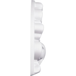 Ekena Millwork - ONL09X05X01SH - Endurathane Modern Shell Onlay, 9"W x 5 3/8"H x 1 1/8"D, Factory Primed