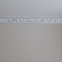 Ekena Millwork - MLD05X02X05VE - Endurathane Versailles Crown Moulding, 4 7/8"H x 2 1/2"P x 5 1/2"F x 94 1/2"L, (7 7/8" Repeat), Factory Primed
