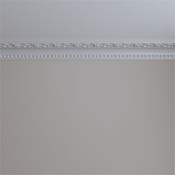 Ekena Millwork - MLD05X03X06AR - Endurathane Artis with Shells Crown Moulding, 2 3/4"H x 5 1/8"P x 5 3/4"F x 94 1/2"L, (4 3/4" Repeat), Factory Primed
