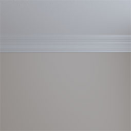 Ekena Millwork - SAMPLE-MLD05X02X08SE - SAMPLE - Endurathane Seville Moulding, 5 1/2"H x 2"P x 6"F x 12"L, Factory Primed