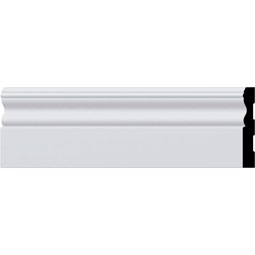 Ekena Millwork - PML04X01CL - Endurathane Smooth Classic Panel Moulding, 4 1/8"H x 5/8"P x 94 1/2"L, Factory Primed
