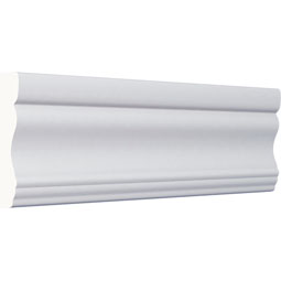 Ekena Millwork - PML03X01SM - Endurathane Smooth Panel Moulding, 2 7/8"H x 5/8"P x 94 1/2"L, Factory Primed