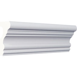 Ekena Millwork - PML03X02TR - Endurathane Traditional Panel Moulding, 3 3/8"H x 1 5/8"P x 94 1/2"L, Factory Primed