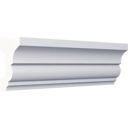 Ekena Millwork - PML03X02CL - Endurathane Classic Panel Moulding, 2 3/4"H x 1 3/8"P x 94 1/2"L, Factory Primed