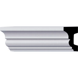 Ekena Millwork - PML03X02CL - Endurathane Classic Panel Moulding, 2 3/4"H x 1 3/8"P x 94 1/2"L, Factory Primed