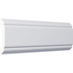 Ekena Millwork - PML03X00CL - Endurathane Classic Panel Moulding, 3 5/8"H x 3/4"P x 94 1/2"L, Factory Primed