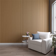 Ekena Millwork - SWATR - AcoustixPro Noise Cancelling Traditional Slat Wall Panel
