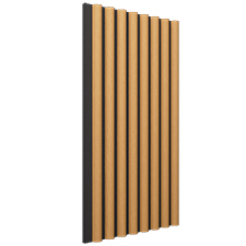 Ekena Millwork - SWAHR - AcoustixPro Noise Cancelling Half Round Slat Wall Panel