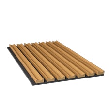 Ekena Millwork - SWARCV - AcoustixPro Noise Cancelling Concave Slat Wall Panel