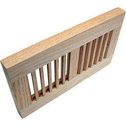 All American Wood Register Co. - AARVSL - Vertical Slot Slab Style Register