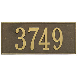 Whitehall Products LLC - WH1326 - 23 1/4"W x 10"H Hartford One Line Wall Plaque