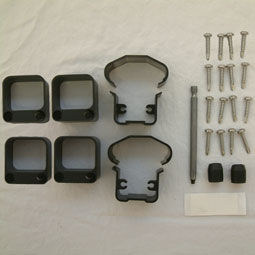 AFCO, Industries - ARR125LVRBK - Series 125 Level Rail Bracket Kit