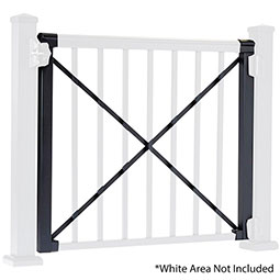 AFCO, Industries - ARRAGK - Adjustable Gate Kit for 36" & 42" Rail Heights