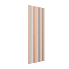 Ekena Millwork - SWHHR - Heritage Premier Half Round Stain Grade Solid Hardwood Adjustable Slat Wall Kit