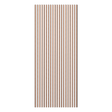 Ekena Millwork - SWHHR - Heritage Premier Half Round Stain Grade Solid Hardwood Adjustable Slat Wall Kit