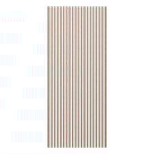 Ekena Millwork - SWHTR - Heritage Premier Traditional Stain Grade Solid Hardwood Adjustable Slat Wall Kit