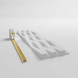 Ekena Millwork - WPPVC06X24EEU - 6"W x 24"H x 1"T  EdgeCraft Euphrates Style Seamless Wall Tile