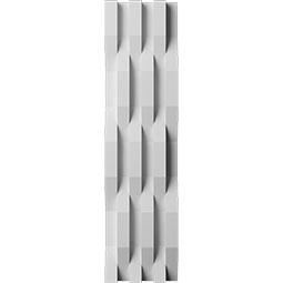 Ekena Millwork - WPPVC06X24ENE - 6"W x 24"H x 1"T  EdgeCraft Ness Style Seamless Wall Tile