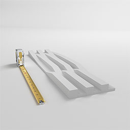 Ekena Millwork - WPPVC06X24EMI - 6"W x 24"H x 1"T  EdgeCraft Mississippi Style Seamless Wall Tile