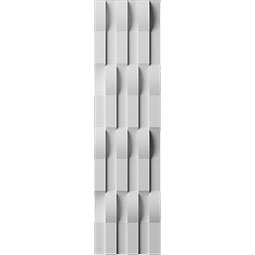 Ekena Millwork - WPPVC06X24EMO - 6"W x 24"H x 1"T  EdgeCraft Moraine Style Seamless Wall Tile