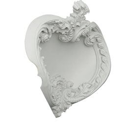 Ekena Millwork - MIC12X14LE - Endurathane Inside Corner for Leo Crown Moulding, 16 3/8"P x 12"H, Factory Primed