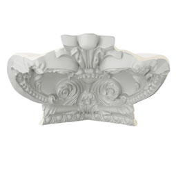 Ekena Millwork - MIC08X07QU - Endurathane Inside Corner for Quinn Crown Moulding, 9"P x 7 1/2"H, Factory Primed