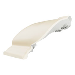 Ekena Millwork - MIC08X07QU - Endurathane Inside Corner for Quinn Crown Moulding, 9"P x 7 1/2"H, Factory Primed