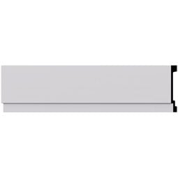 Ekena Millwork - PML08X01CL - Endurathane Clementine Panel Moulding, 7 7/8"H x 1 1/8"P x 94 1/2"L, Factory Primed