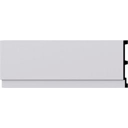 Ekena Millwork - PML12X01CL - Endurathane Clementine Panel Moulding, 11 3/4"H x 1 1/8"P x 94 1/2"L, Factory Primed