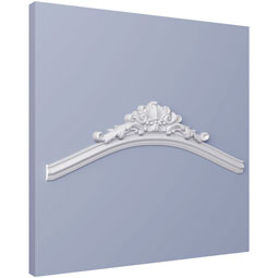 Ekena Millwork - PML13X02PO - Endurathane Pompeii Panel Moulding, 13 1/4"H x 1 5/8"P x 39"L (matches moulding PML02X00PO), Factory Primed