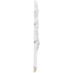 Ekena Millwork - PML23X23BL - Endurathane Blackthorne Panel Moulding Corner, 24 1/8W" x 23 1/8"H x 7/8"P (matches moulding MLD01X00BL), Factory Primed