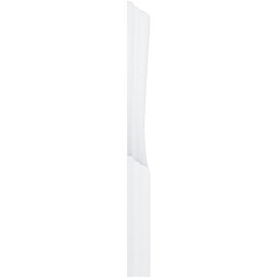 Ekena Millwork - PML12X12HA - Endurathane Hamilton Panel Moulding Corner, 12 3/4"W x 11 3/4"H x 1"P (matches moulding PML02X01HA), Factory Primed