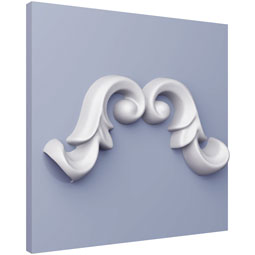 Ekena Millwork - PML04X04CL - Endurathane Classic Panel Moulding Corner, 5 1/4"W x 4 1/4"H x 3/4"P (matches PML00X00CL), Factory Primed